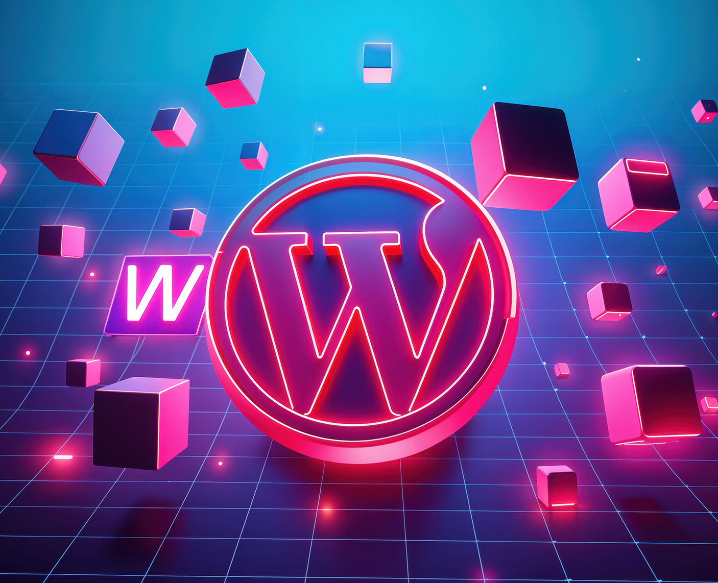 Custom WordPress Website Development That Grows Your Business A business owner reviewing a clean and fast website dashboard, symbolizing professional website maintenance and peace of mind.